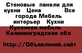 Стеновые  панели для кухни › Цена ­ 1 400 - Все города Мебель, интерьер » Кухни. Кухонная мебель   . Калининградская обл.